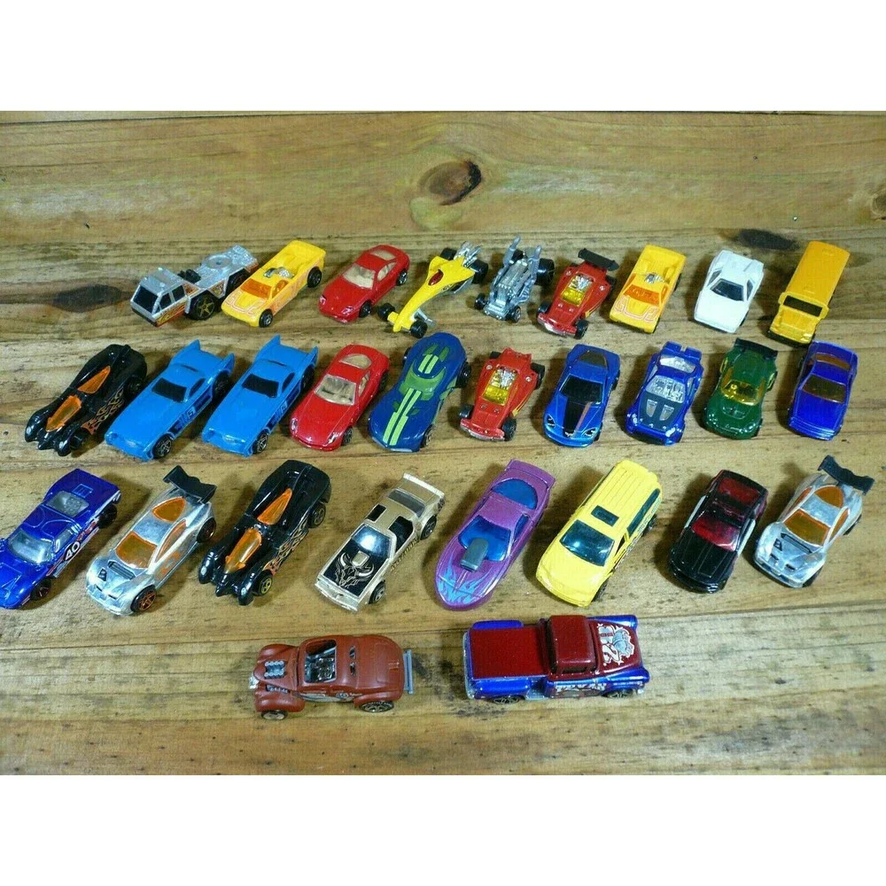 Lot of 29 Hot Wheels Toy Cars Trucks